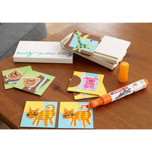 edding Bredfiberpenner Funtastics 18 stk flerfarget