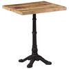 vidaXL Bistrobord 60x60x77 cm grovt mangotre