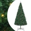 vidaXL Juletre med dekorative strenglys gr&oslash;nn 400 cm PVC