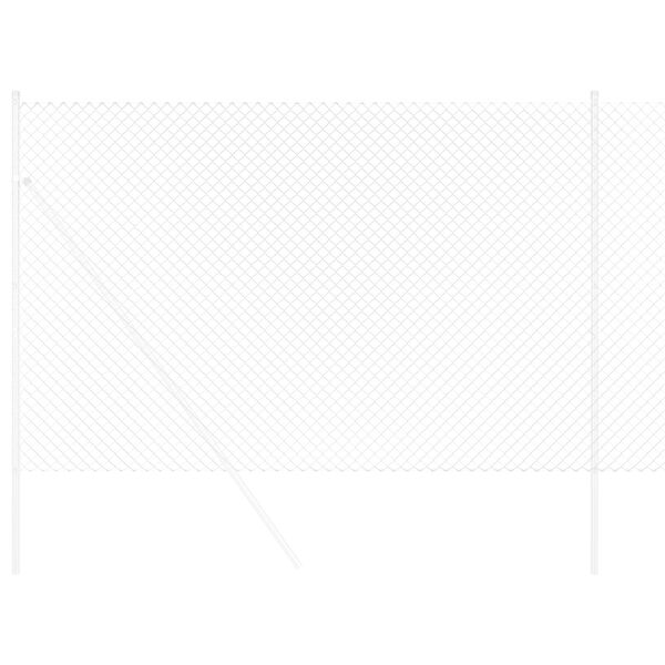 vidaXL Kjedegjerde s&oslash;lv 10 x 1,6 m Galvanisert st&aring;l