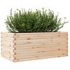 vidaXL Plantekasse 110x60x45,5 cm heltre furu