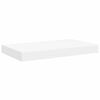 vidaXL Flytende vegghyller 2 stk hvit 40x23x3,8 cm MDF