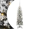 vidaXL Kunstig juletre med 150 LED gr&oslash;nn 120 cm PVC og st&aring;l og plast