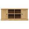 vidaXL Skobenk VIGO 106x35x45 cm heltre furu