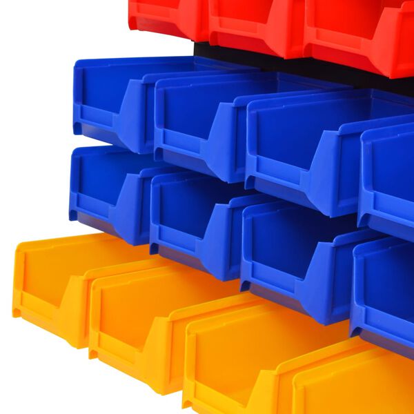 vidaXL Veggmonterbar oppbevaringshylle for garasjeverkt&oslash;y