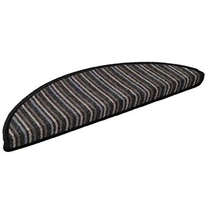 vidaXL Selvlimende trappematter 15 stk. 56 x 17 x 3 cm Non-Slip