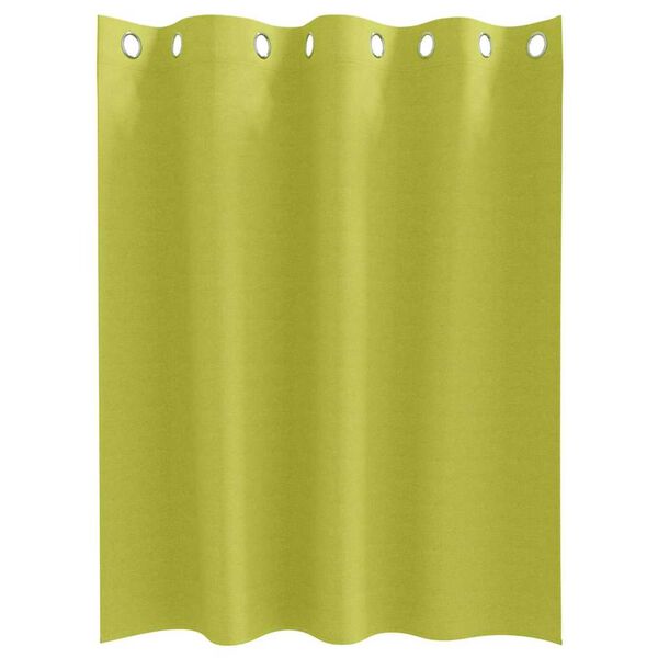 vidaXL Mørkleggende Gardiner med Ringer 2 pcs grønn 140 x 140 cm