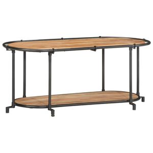vidaXL TV-benk 100x42x40 cm heltre akasie