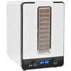 vidaXL Matdehydrator med 10 skuffer 550 W Hvit