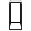 vidaXL Konsollbord hvit 60x35x75 cm herdet glass