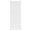 vidaXL Plissegardiner 40x125cm Hvit