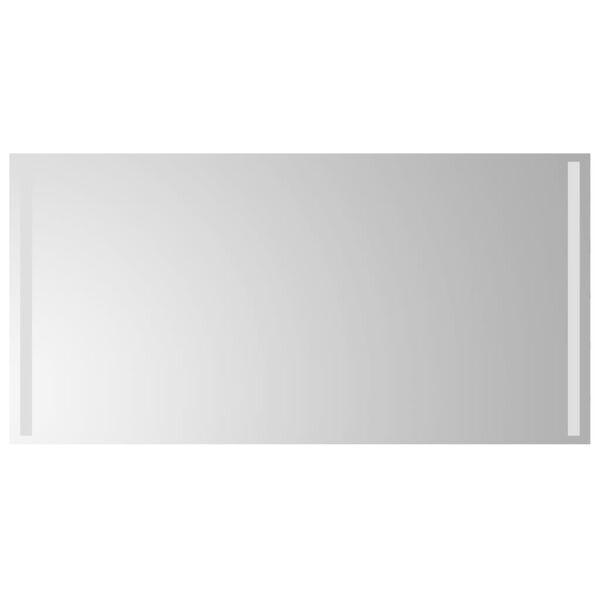 vidaXL Baderomsspeil med LED 60x100 cm