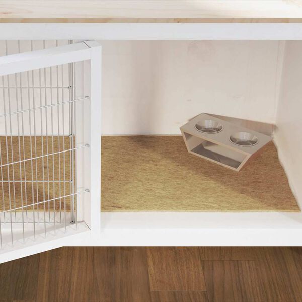 vidaXL hampmatte for gnagere 0,5x5 m 5 mm