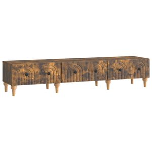vidaXL TV-skap med skuff R&oslash;kt Eik 147 x 34,5 x 30 cm Konstruert tre