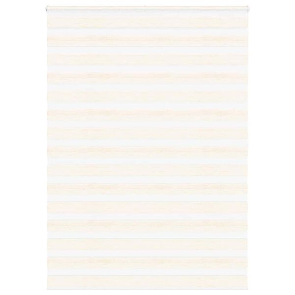 vidaXL Sebragardin marmor beige stoff bredde 150,9 cm polyester