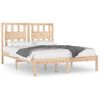 vidaXL Sengeramme heltre furu 160x200 cm