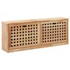 vidaXL Skobenk 94x20x38 cm heltre valn&oslash;tt