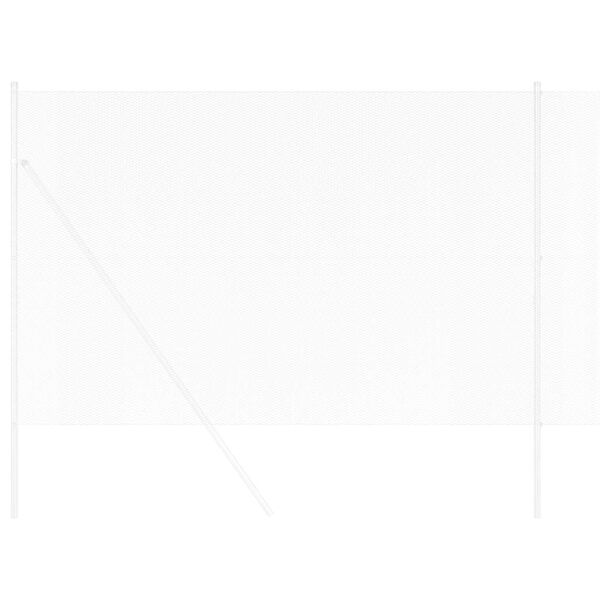 vidaXL Sekskantet gjerde s&oslash;lv 1,6 x 50 m Galvanisert st&aring;l