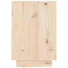 vidaXL Nattbord 2 stk 60x34x51 cm heltre furu