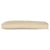 vidaXL Pallet Pute Sett 2 pcs Beige 100 x 40 x 8 cm Oxford-stoff