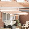 vidaXL Innvendbar Markise Flerfarget 350 x 250 cm Stoff, Metall