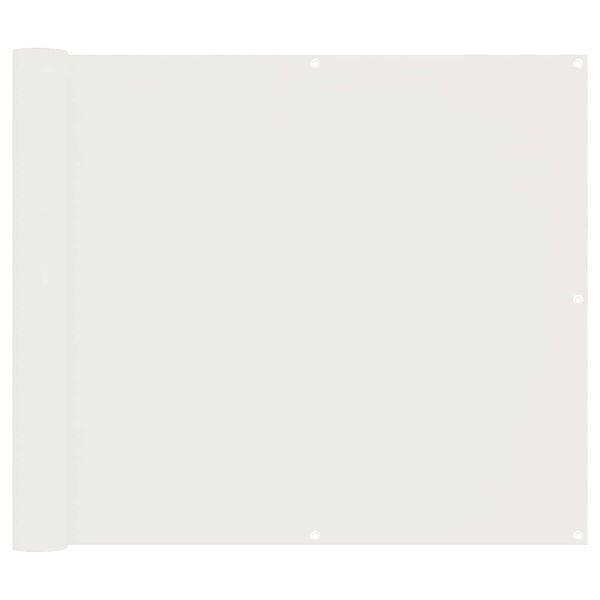 vidaXL Balkong Skjerm PU-belagt oxford alu