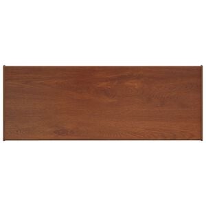 vidaXL Vinduskarmer Brunt tre 60 x 35 x 4,5 cm PVC