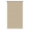 vidaXL Rullegardin UV-beskyttelse Beige 60 x 230 cm Polyester