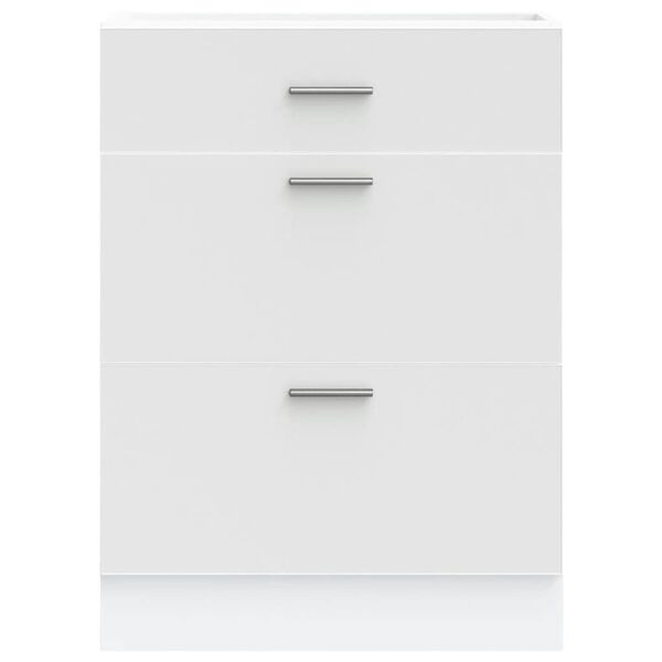 vidaXL Kjøkken underskap "Lyon" hvit konstruert tre