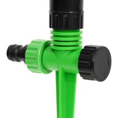 vidaXL Roterende sprinklere 4 stk grønn svart 16x13,5x25,5 cm ABS PP