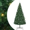 vidaXL Juletre med dekorative strenglys gr&oslash;nn 400 cm PVC