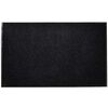 vidaXL D&oslash;rmatte svart 120 x 180 cm PVC