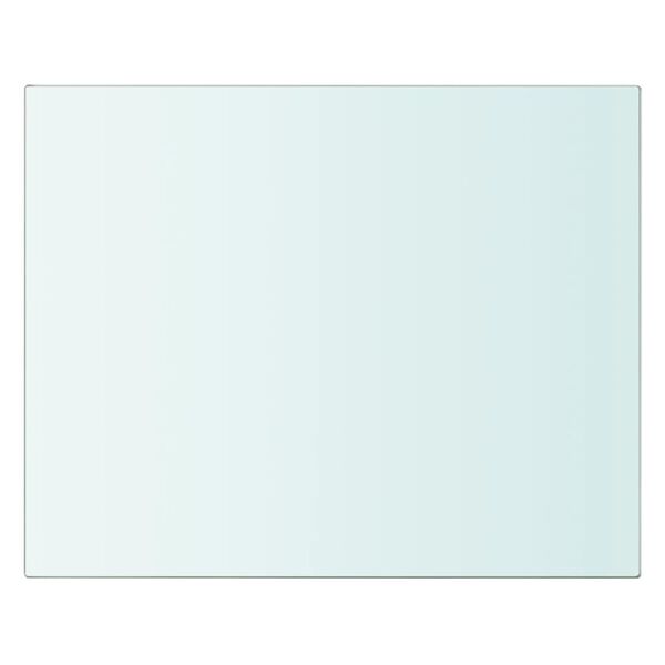 vidaXL Hyllepanel klart glass 20x25 cm