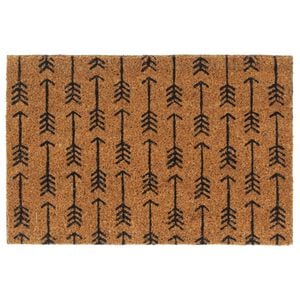 vidaXL D&oslash;rmatte naturlig 40x60 cm tuftet kokosfiber