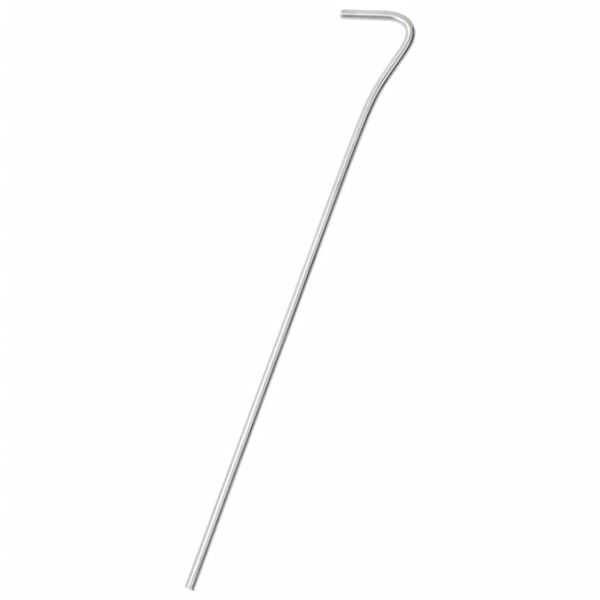 vidaXL Teltplugger 25 stk 23 cm &Oslash;4 mm galvanisert st&aring;l