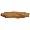 vidaXL Bordplate 40x40x2,5 cm &aring;ttekantet heltre teak