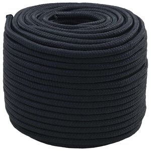 vidaXL Allsidig brukstau 12 mm 25 m Kongebl&aring; Polyester