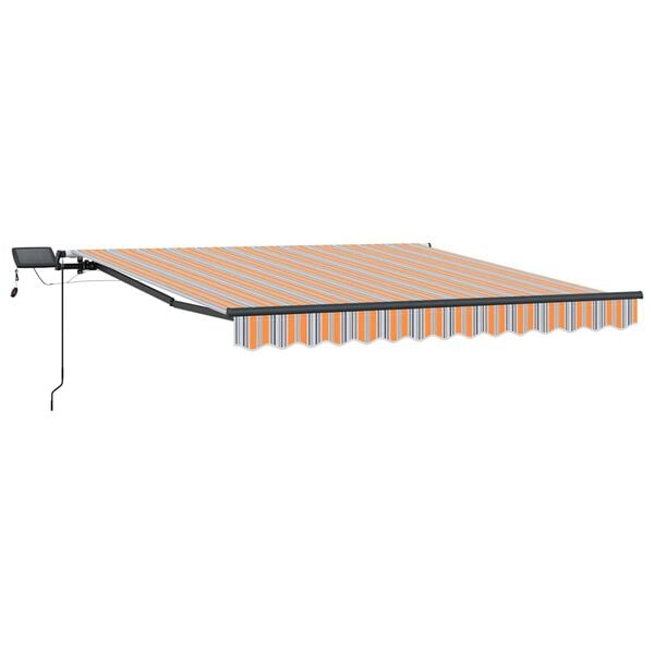 vidaXL Innvendbar Markise Flerfarget 300 x 250 cm stoff