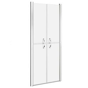 vidaXL Dusjd&oslash;r frostet ESG 81x190 cm