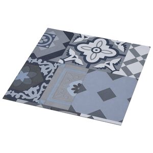 vidaXL Selvheftende Gulvplanker Farget M&oslash;nster 30,5 x 30,5 cm 20 stk.