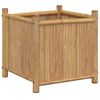 vidaXL Plantekasse 50x50x50 cm bambus