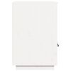 vidaXL Skap til skrivebord hvit 40x50x75 cm heltre furu