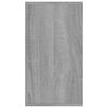 vidaXL Skobenk grå sonoma 103x30x55 cm konstruert tre