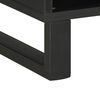 vidaXL TV-benk svart 100x33x46 cm heltre mango