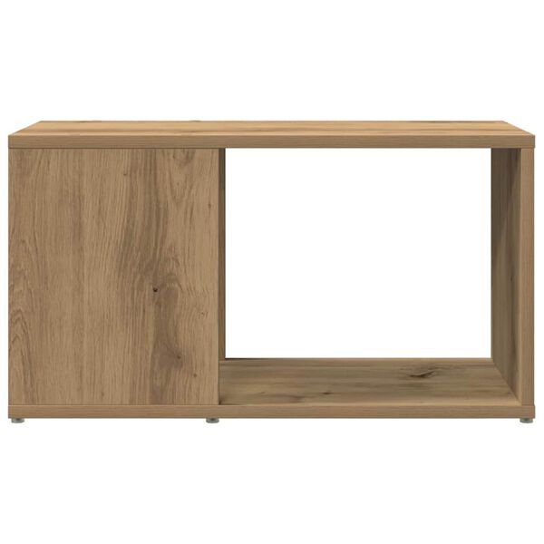vidaXL TV-benk artisan eik 60x24x32 cm konstruert tre