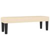 vidaXL | benk | Krem 100 x 30 x 30 cm stoff