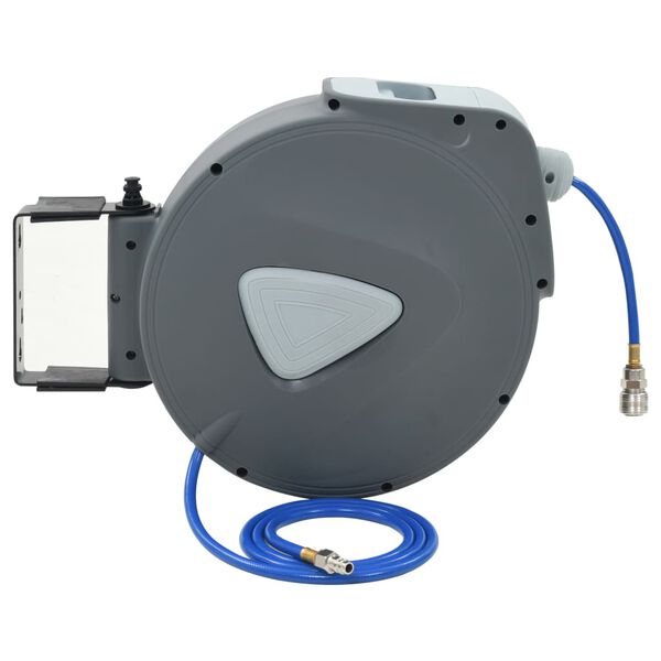 vidaXL Automatisk luftslangetrommel 1/4" 30 m