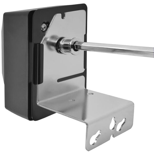 vidaXL BBQ Rotisserie-spyd med Motor Stål 1200 mm