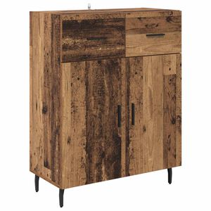 vidaXL Serviesskap Gamle tre 69,5 x 34 x 90 cm Konstruert tre