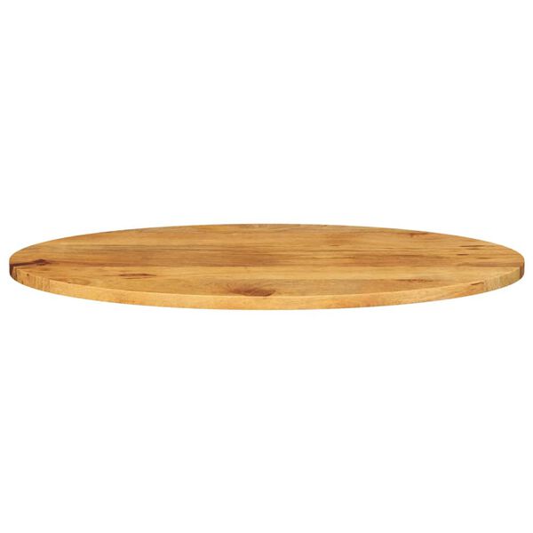 vidaXL Bordplate 140x50x2,5 cm oval heltre mango